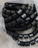 开博尔（Kaiboer）包线管束线管 10米 直径25mm 电线收纳固定整理绕线器保护套 电脑汽车电源理线器  实拍图