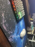 镭拓（Rantopad） H1X游戏鼠标垫 超大号桌垫 加厚键盘垫 星球 实拍图