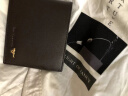七匹狼（SEPTWOLVES）钱包男士短款真皮DIY定制刻字情侣钱夹生日礼物情人节送男友老公 啡色金属【送精美礼盒】 实拍图