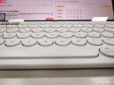 罗技（Logitech）K380 键盘 蓝牙办公键盘 无线键盘 女友 便携超薄键盘 笔记本键盘 芍药白 实拍图