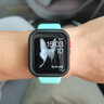 MSSM 适用苹果手表保护壳Apple iwatch s9/8/SE边框硬壳防摔防刮半包保护壳S6/5/4/SE·40mm 黑色+透明 实拍图