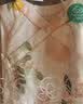 全棉时代婴儿连体服新生儿衣服针织蝴蝶纯棉连体衣服初生宝宝睡衣秋冬四季 纱布-伊恩植物园 66cm （3-6月） 实拍图