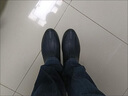 逐升秋冬季男鞋子男士加绒棉鞋商务休闲皮鞋一脚蹬防水正装马丁靴 FH-熊小熊P-5黑色 41 实拍图