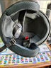 YXHL国标认证大号头盔男士特大码70大头围安全盔65XL宽松冬半盔胖子戴 5XL-729雅黑-大头围（60-70） 实拍图