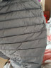 啄木鸟羽绒服男轻薄款秋冬季新款冬装男士外套男纯色大码上衣服男装袄子 1806银灰色【立领款】 XL 175 实拍图