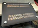 欧梵伦 苹果笔记本保护壳MacBook Pro13 M2保护套Air防刮Pro14 16防摔M1配件 磨砂款-黑色【实用防刮抗磨损】 M1款Air13 A2179/A2337 实拍图