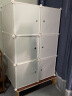 蔻丝衣柜简易衣柜组装树脂衣橱魔片收纳柜组合成人储物柜 6门3格1挂 晒单实拍图