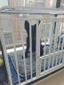 蔻丝【加粗全方管】狗笼子中大型犬一体带厕所分离金毛边牧拉布拉多笼 【三代110款白+垫】15MM方管 实拍图