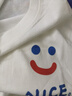 锐竹纯棉夏季百搭字母印花短袖t恤男女宽松潮流百搭学生复古上衣 彩色微笑-纯棉 XL 120-135斤 实拍图