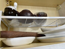 家の物语日本厨房置物架分层沥水碗碟架锅架整理架桌面储物架调料架水槽架 白色（大号置物架） 实拍图
