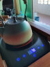 容山堂粗陶茶壶煮茶器茶具套装泡茶壶烧水壶电陶炉围炉煮茶碳炉酒精炉 直钮茶壶小悦黑胡桃电陶炉 780ml 实拍图