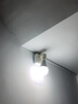 新款LED声控小夜灯插座式插电灯带开关壁灯插座插头卧室楼道床头喂奶起夜拍拍灯声控节能插电感应灯 声控灯座 + 18W白光LED灯泡 实拍图