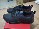 特步（XTEP）男鞋冬季运动鞋男士冬季新款皮面休闲跑步鞋潮防水软底旅游鞋子男 黑色-5902 41 实拍图