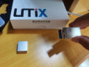 UMIX  固态u盘高端MLC芯片USB3.2极速全金属移动硬盘读速520M/s写速430M/s 典雅银 128G 实拍图