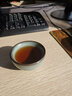 兴云集 王文青瓷茶杯哥窑开片品茗杯陶瓷主人杯功夫茶具小茶杯茶碗单杯 哥窑铁胎粉青釉鸡心杯 实拍图
