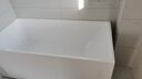东鹏（DONGPENG）浴缸家用小户型浴缸亚克力浴缸小浴缸深泡独立浴缸家用成人泡澡盆 1.5米 一体成型独立空缸 实拍图