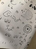 SUPERDOTS儿童涂鸦画卷填色绘画长画卷幼儿园宝宝不脏墙可裁剪可贴墙画纸 3米不重复【可爱公主】可贴画纸 实拍图
