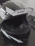 LS2摩托车头盔男女全盔四季赛车防雾3C跑盔卡丁车四季安全帽FF358 黑白弹道(赠防雾贴+头套) L(建议55-56头围） 实拍图