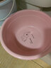 迈益马洗衣盆大号超大号特大塑料洗脚盆加深加厚加高大洗脸盆子婴儿宝宝 小号北欧粉 实拍图
