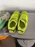 卡尔美（KELME）儿童足球鞋魔术贴免系带碎钉TF透气学生球鞋6873003 荧光绿 36 实拍图