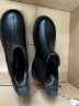 百丽柔软法式切尔西靴女商场同款羊皮通勤短靴加绒A2V1DDD3 黑色-厚绒 39 实拍图