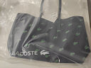LACOSTE法国鳄鱼女包logo印花潮流大容量单肩托特包|NF4493HN 021/深蓝色 00 晒单实拍图