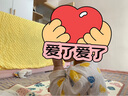 婧麒（JOYNCLEON）婴儿连体衣春秋宝宝纯棉打底哈衣新生儿衣服四季款爬服装 彩虹 80cm 实拍图