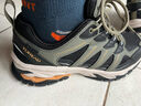 探路者（TOREAD）GORE-TEX防水鞋男春季户外防滑耐磨轻量高弹透气徒步鞋秋季登山鞋 军绿/黑色 41 (255mm) 实拍图