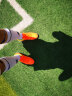 KELME/卡尔美成人足球鞋男比赛TF碎钉球鞋学生透气防滑球鞋873701 荧光橙 41 晒单实拍图