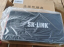SK-LINK 桌面式光纤终端盒 4口8芯单模LC满配尾纤法兰盘 光缆熔接盒 光纤续接盘 配线架SK-GXH4SM-2LC 实拍图