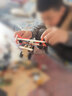 玩控 科技小制作材料 飞机模型拼装 DIY手工科学实验玩具stem科学实验 双引擎滑行飞机 实拍图