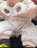 棉芹新生儿衣服秋冬季初生纯棉保暖连体衣夹棉加厚棉衣婴儿衣服春秋 【A类 防寒保暖 】-粉色大树叶 80码(建议10-12个月19-22斤) 实拍图