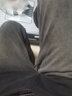趣米乐渐变牛仔裤男春秋季美式高街vibe直筒裤子男潮牌修身垂感阔腿长裤 黑色【常规】 L 【建议110-120斤】 实拍图