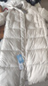 森马（Semir）90%鸭绒羽绒服女长款宽松显瘦冬季轻暖连帽外套防水109723113001 实拍图