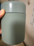 象印（ZO JIRUSHI）闷烧杯罐保温饭盒SW-KA40绿色400ml真空不锈钢便携男女学生便当盒 实拍图