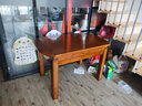 莱仕达京东居家优选实木餐桌椅组合伸缩折叠家用小户型饭桌子H06 1.2单 实拍图