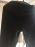 魔之韵弹力紧身小脚打底裤子外穿女士休闲大码胖mm显瘦薄款/加绒裤8181 黑色【长裤厚羔绒冬款】 加绒 S (80-95斤左右) 实拍图