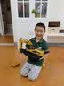 汇纳玩具（HUI NA TOYS）大号合金工程车挖机遥控挖掘机玩具挖土机汽车男孩成人儿童节礼物 汇纳15通道遥控挖掘机-550 官方标配(1充电电池) 实拍图