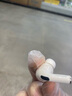 比博欧适用苹果airpods pro无线蓝牙耳机耳帽耳塞airpods pro2耳机套运动防掉硅胶防滑耳套耳塞耳机配件 白色耳套【中号，一对】 实拍图