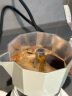 PAKCHOICE摩卡壶煮咖啡壶意式咖啡机家用手冲咖啡壶套装电陶炉户外露营 奶白色150ml+电热炉+滤纸 晒单实拍图