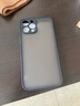 诺康士适用 苹果12手机壳iphone保护套个性创意迷你镜头全包防摔男女款潮牌磨砂透明情侣简约时尚撞色 实拍图
