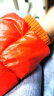 VRSZEE轻奢品牌轻薄羽绒服女短款连帽23秋冬季新款修身轻便韩版时尚外套 橙色【立】 XXL/175 晒单实拍图