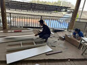 衣柜家用卧室出租房用简易组装经济型木质儿童小户型收纳柜子衣橱 【两门】新款80*40*180橡木色 送货上门安装【99%的选择】 实拍图