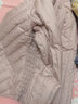 雅鹿2025新款羽绒内胆长袖羽绒服女短款秋冬圆领修身排骨薄款外套 象牙白 3XL 推荐140-155斤 实拍图