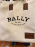 巴利（BALLY）女包单肩包帆布包托特包牛皮装饰明星同款送女友礼物 6236963 实拍图