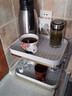 颐馨 杯架置物架水杯架子玻璃杯架茶杯架茶具收纳架带托盘杯子沥水架 U形双接盘 22cm*32cm*36cm 实拍图