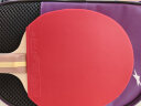 红双喜（DHS）乒乓球拍二星级横拍H2002反胶单拍附拍包+乒乓球 实拍图
