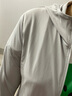 BRELRMON夏季防晒衣女男冰丝凉感连帽开衫防紫外线防晒服皮肤风衣运动外套 2020银灰色-女 2XL 实拍图
