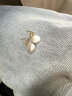 蒂蔻（Tico）时尚强光淡水珍珠耳钉女士款925银珍珠耳坠珍珠耳环一对 款式一 晒单实拍图