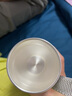 泰光银楼 银杯子银水杯999足银内胆保温杯便携家用办公银茶杯商务送礼物 木纹色 银约60克 实拍图